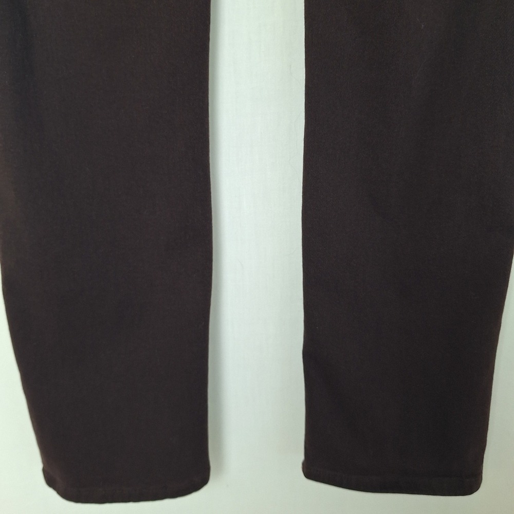 Retro Jeans Grunge Quiet Luxury Minimalist Brown Levis 314 Shaping Straight 28 - Picture 13 of 16